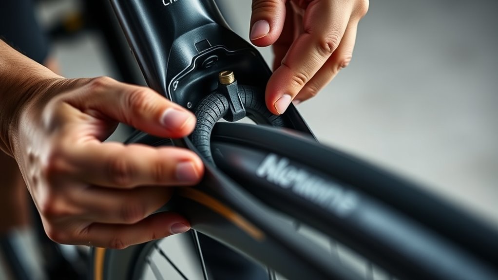 installing tubeless tires smoothly