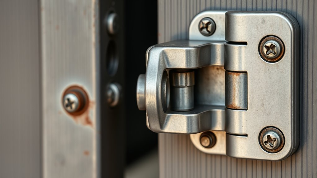 lubricate inspect replace hinges