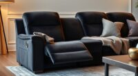 luxury reclining sofa list