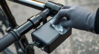 maintain bike electronic batteries