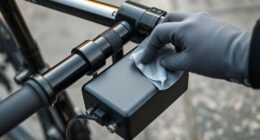 maintain bike electronic batteries