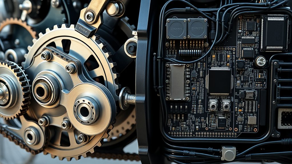 mechanical vs electronic drivetrains