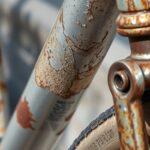 Galvanic Corrosion on Bikes metal contact causes corrosion