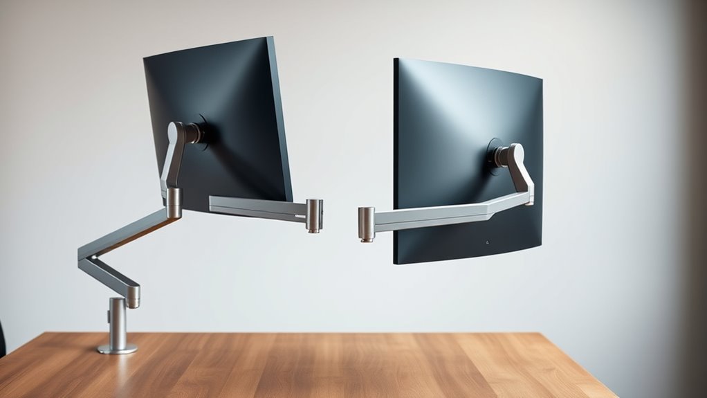 monitor arm compatibility and durability