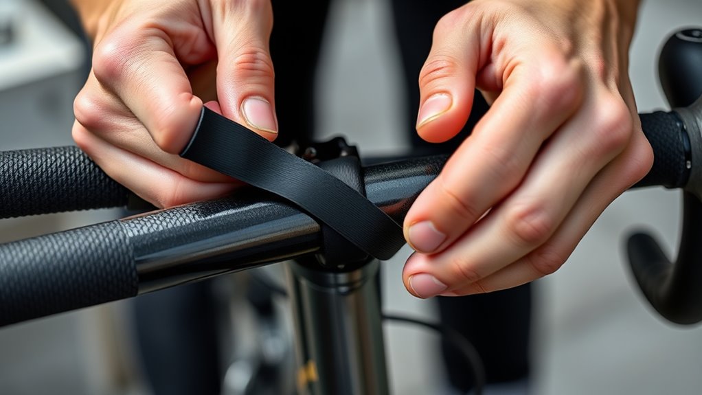 neat secure handlebar wrapping