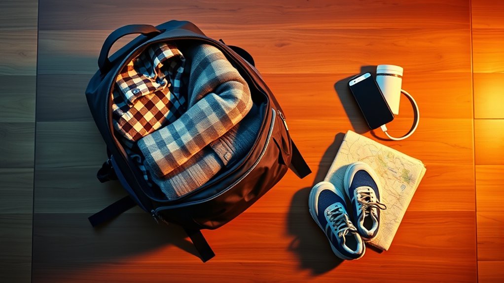 organized efficient packing essentials