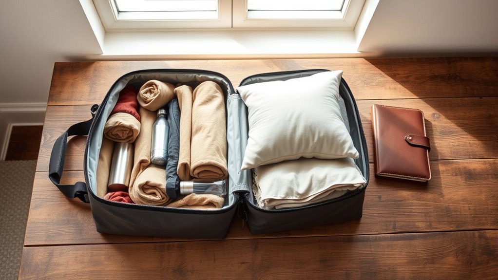 overnight bag preparation