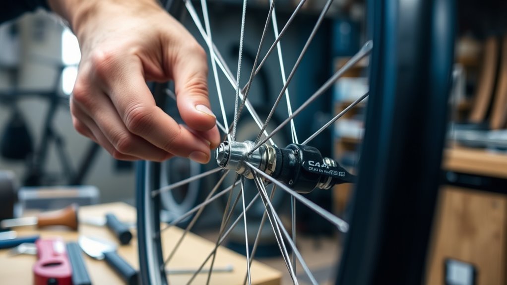precision in wheel building