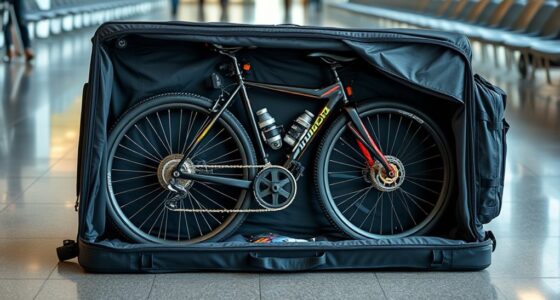 prepare bicycle for airline