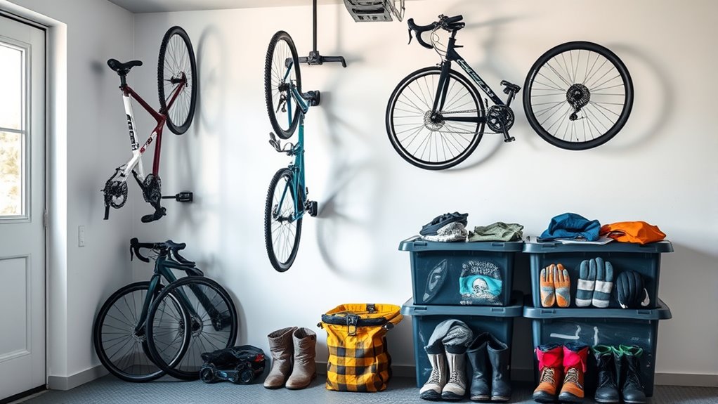 prepare items for storage