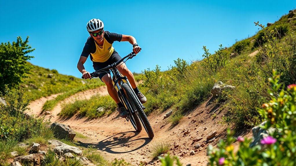 proper mountain biking posture