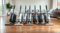 quiet apartment canister vacuums