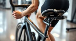 reduce saddle discomfort during training