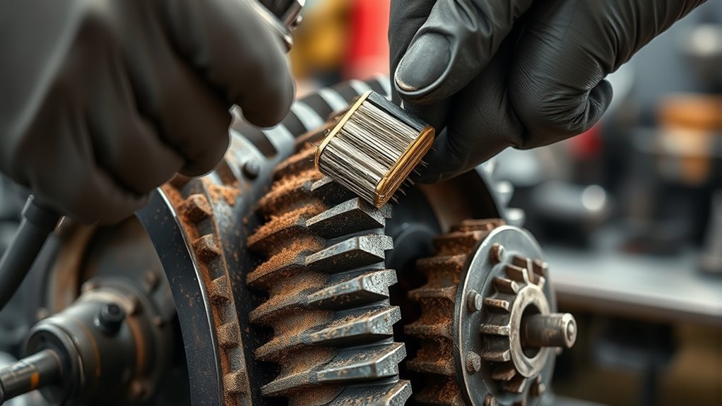 regular drivetrain maintenance routine