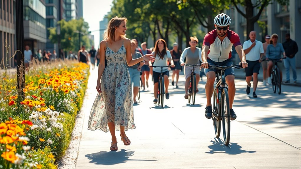 respect shared pathway rules