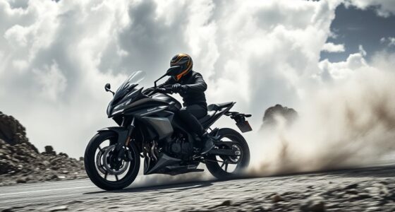 riding through high levels