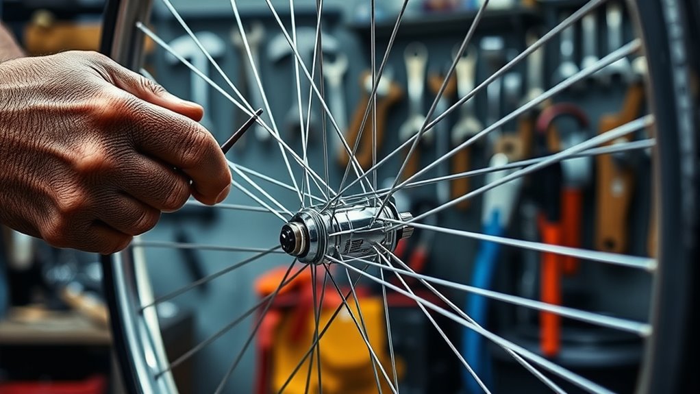 rim spoke tension truing