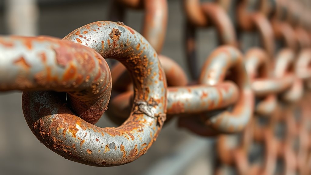 rust chain causes fixes