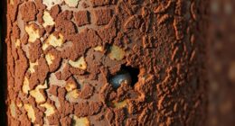 rust indicated structural damage