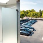 shower and parking facilities