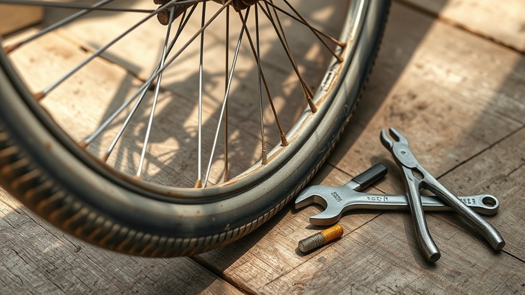 simple wheel with tools