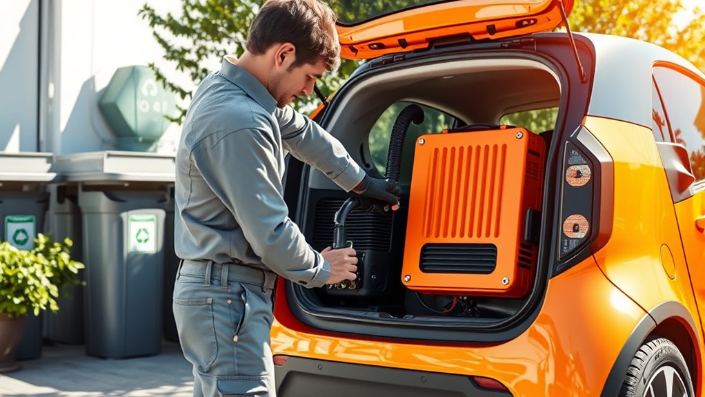 small ev battery recycling