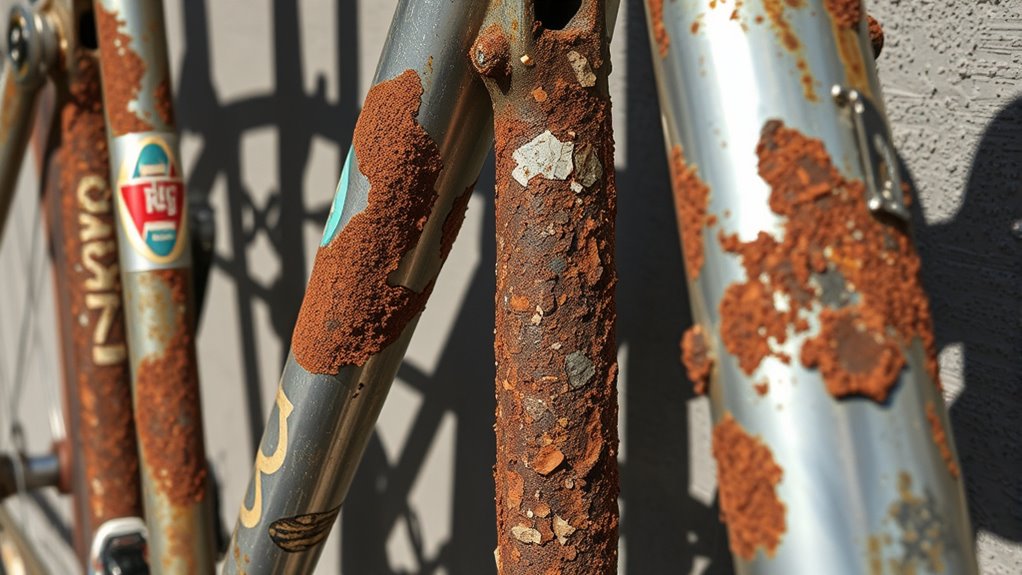 stainless steel bike rust