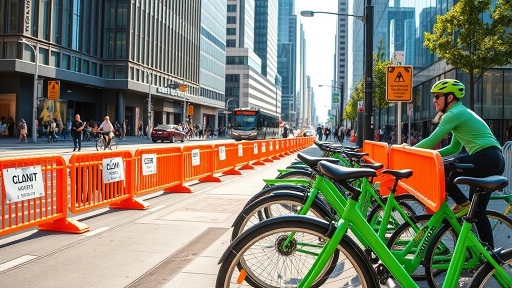 street closures improve cycling infrastructure