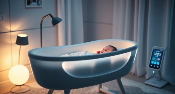 top cry detecting baby bassinet