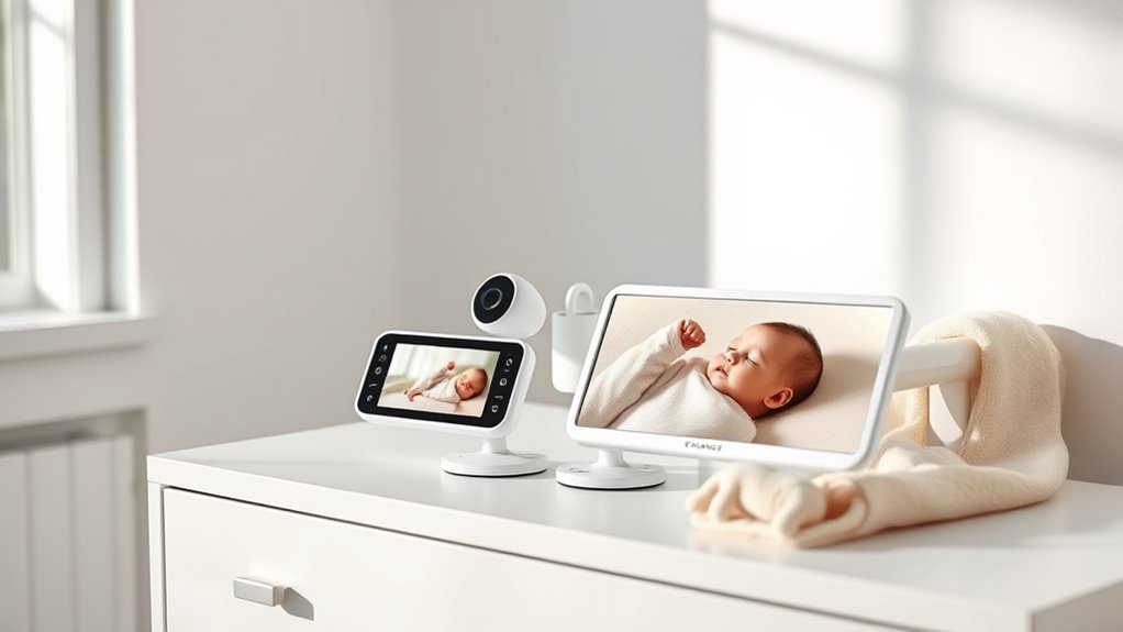 top dual camera baby monitors
