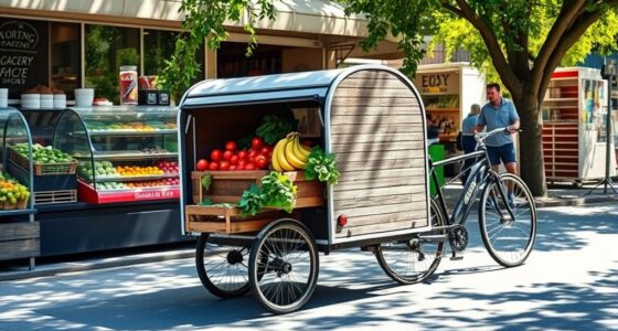 trailer for grocery shopping