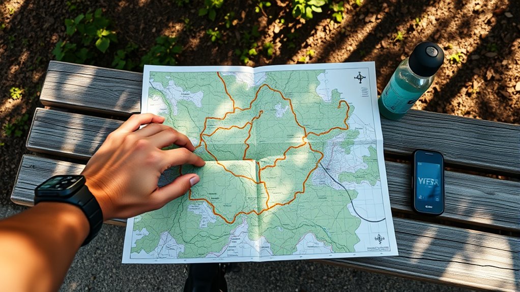 understand bike map symbols