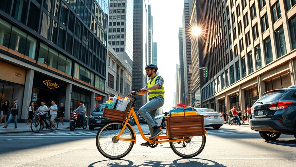 urban cargo bike logistics