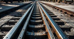 watch for track hazards