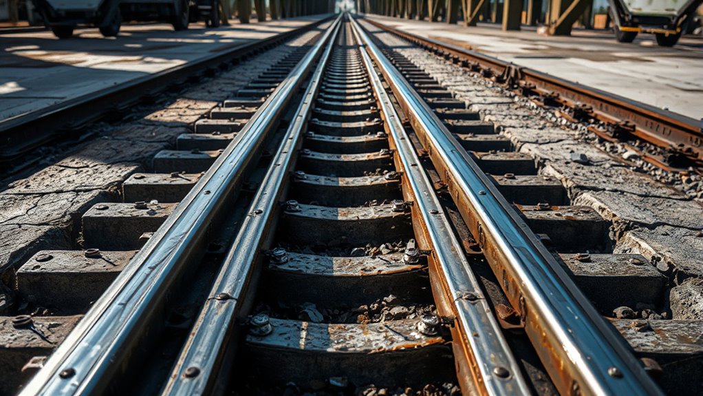 watch for track hazards