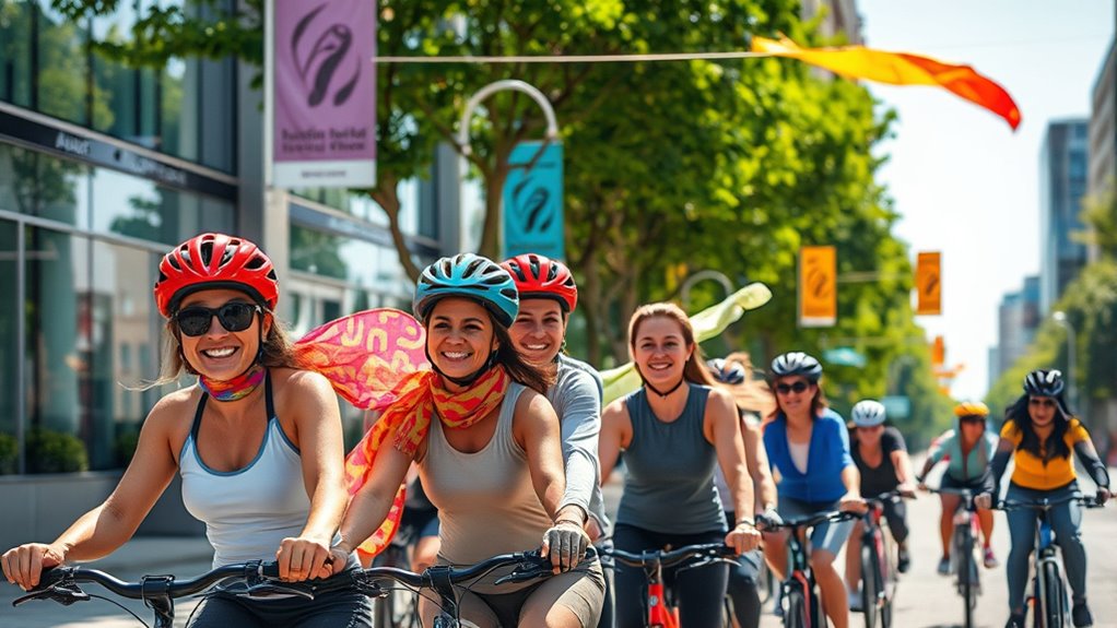 women led bike programs