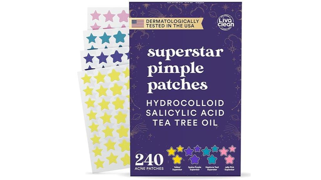 acne healing hydrocolloid patches