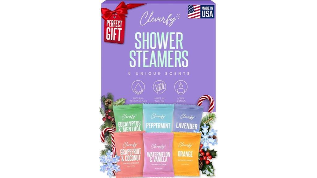 aromatic shower steamer tablets