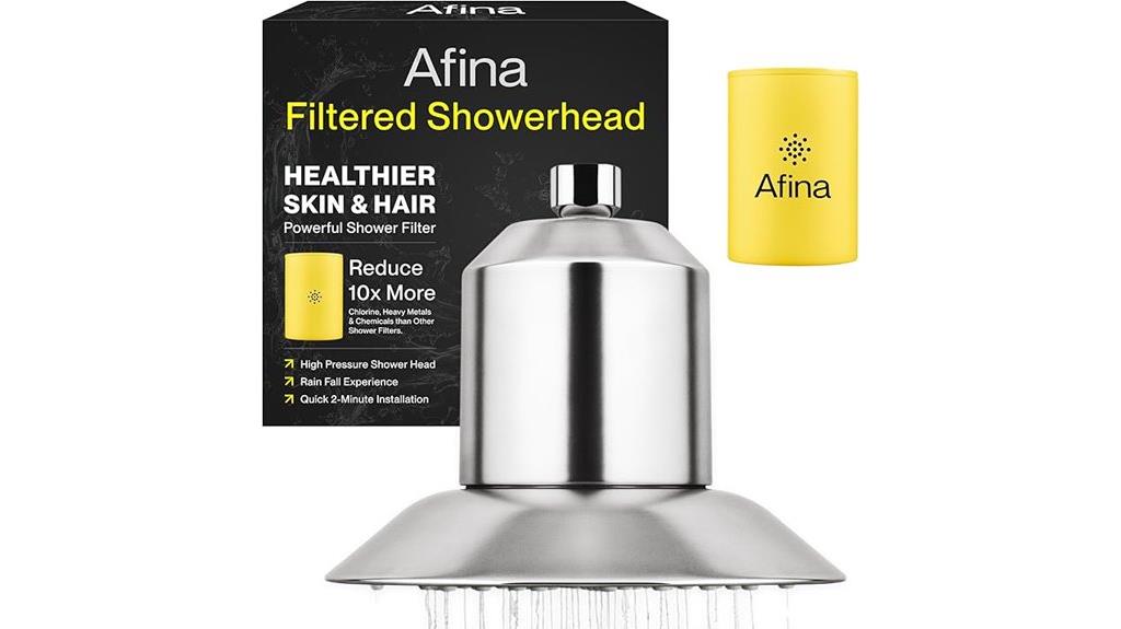 filtered shower head