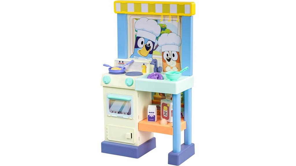 kids bluey kitchen playset