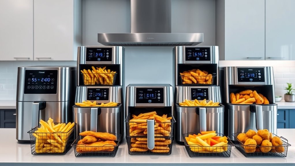large family air fryer options