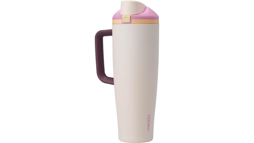 large stainless steel bottle
