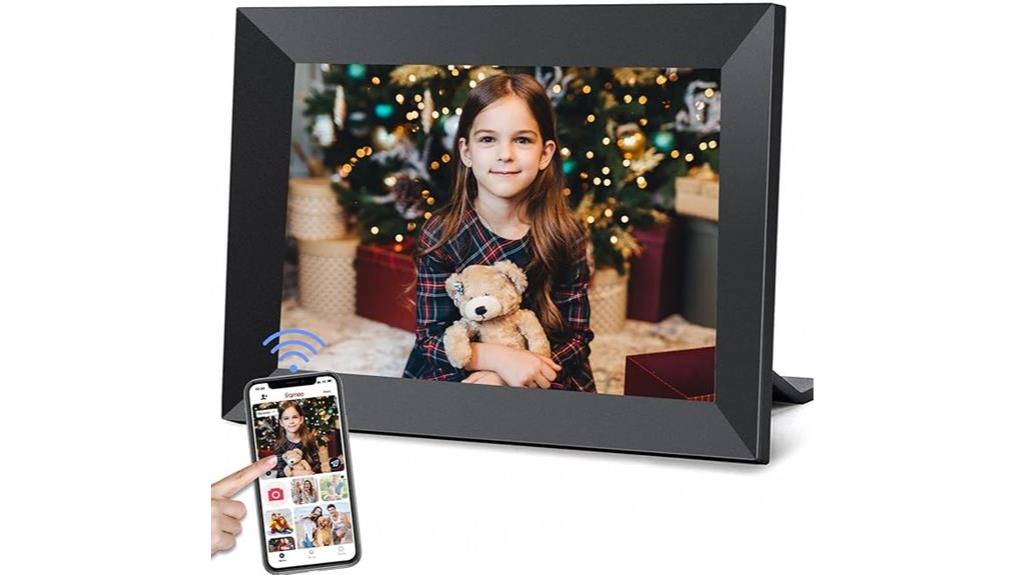 large touchscreen wifi frame