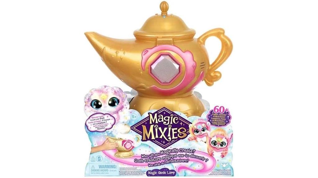 magic genie lamp with plush