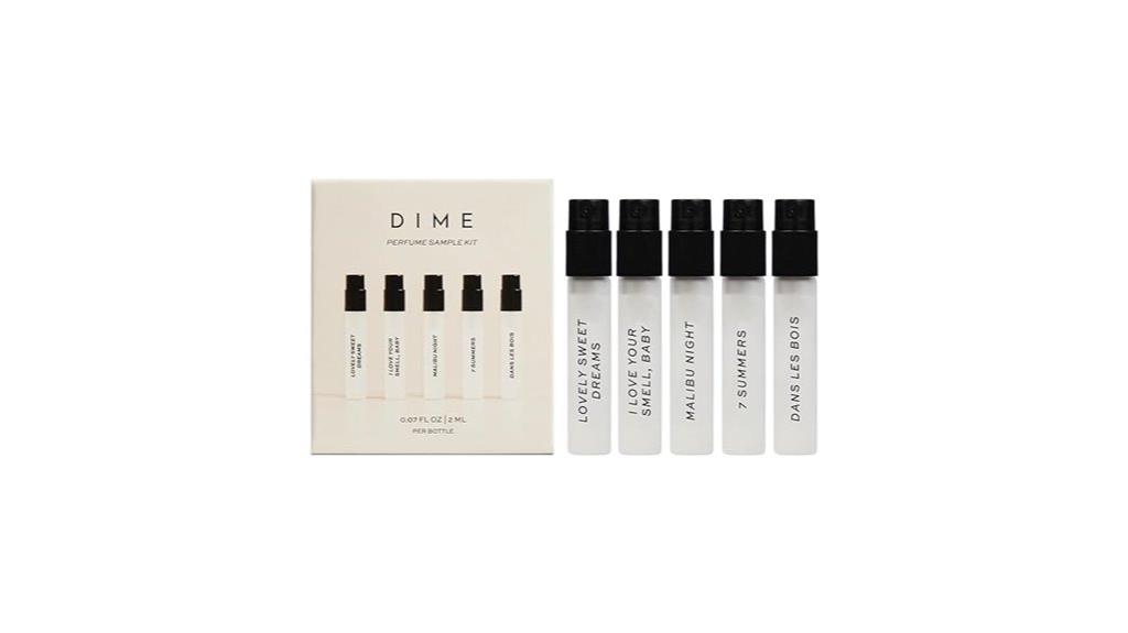 mini perfume sampler set