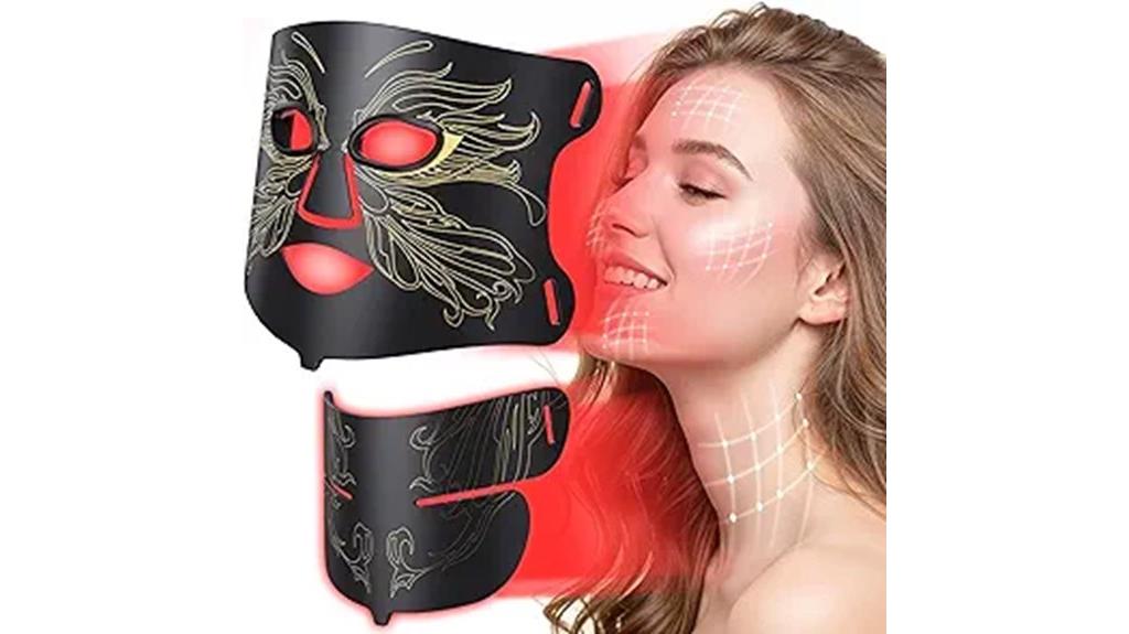 multi color led facial mask