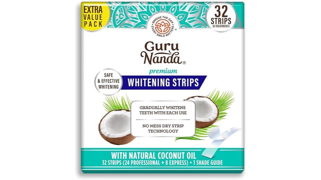 teeth whitening strips treatment