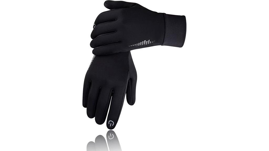 thermal touch snow gloves
