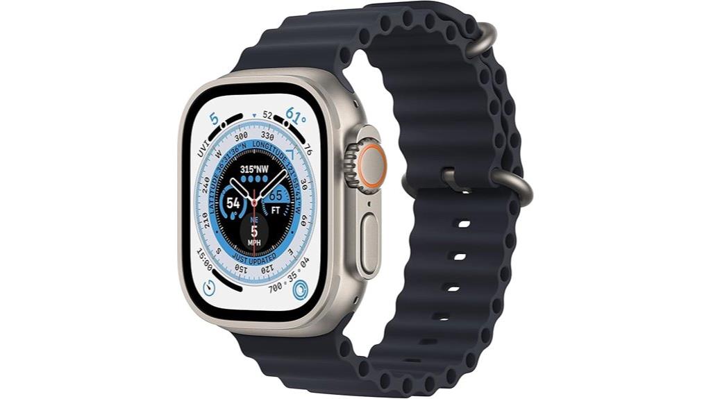 titanium case with midnight ocean