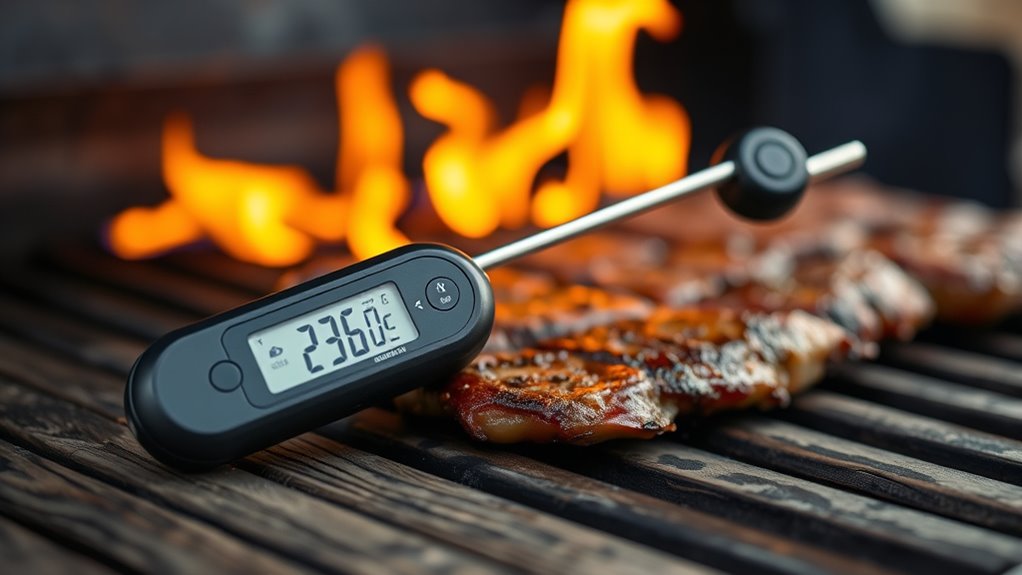wireless grilling temperature control